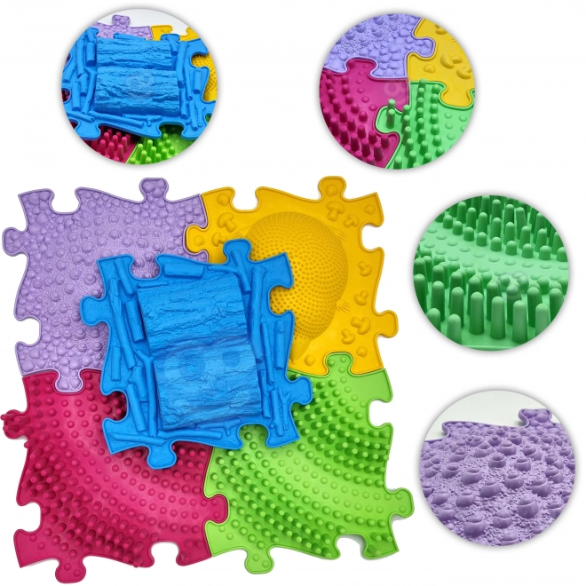 Woopie ortopedická senzorická puzzle podložka