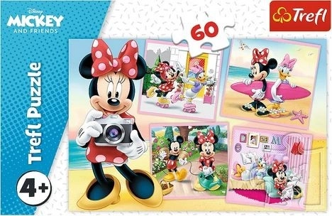 Puzzle 60 prvků Okouzlující Minnie