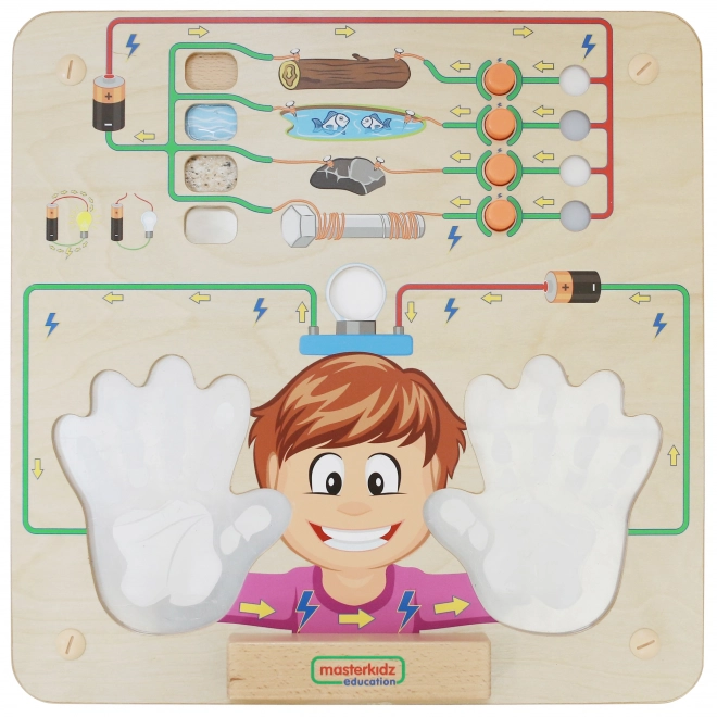 Masterkidz vzdělávací tabule experiment vodivosti