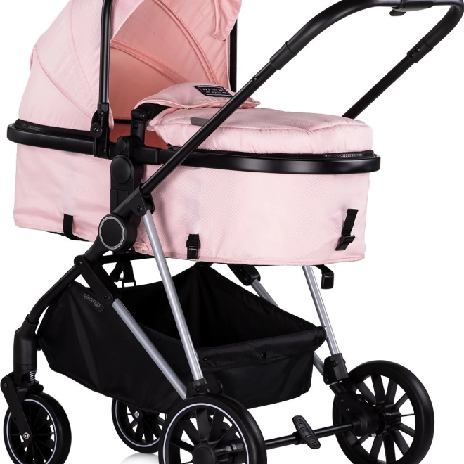 Kombinovaný kočárek 2v1 Aura Pink Marshmallow