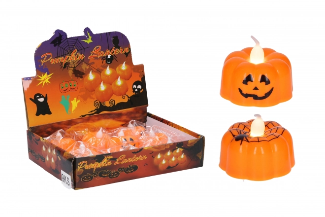 Svítící Halloweenová dekorace dýně