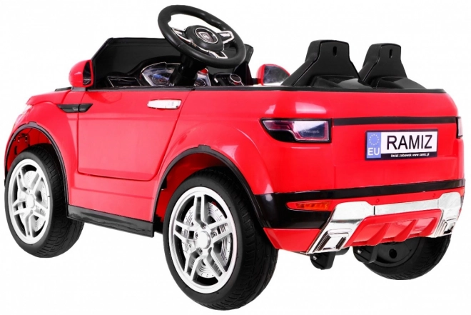 Elektrické autíčko sportovní Rapid Racer červené