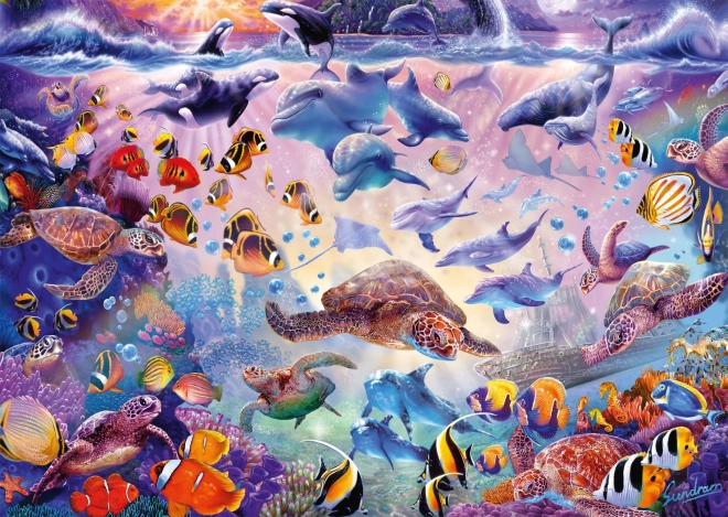 Puzzle Majestátní oceán 1000 dílků od Schmidt