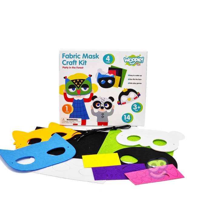 Kreativní sada filcové masky Woopie Art&Fun