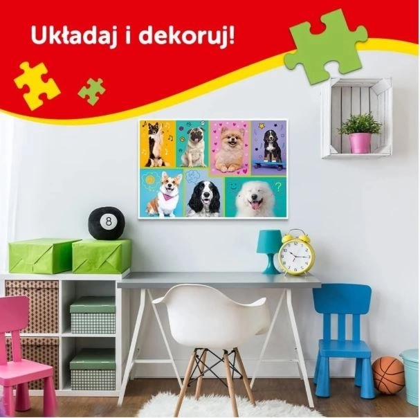 Puzzle 100 dílků Glitter Glitter Gabi Gabby's Dollhouse