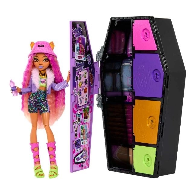 Loutka Monster High Clawdeen Wolf - Strašidelná tajemství
