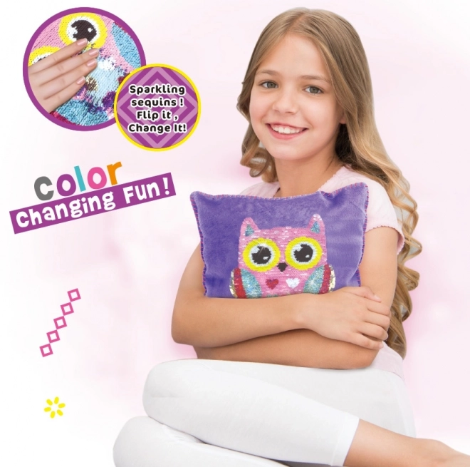 Kreativní sada soví polštář WOOPIE ART&FUN