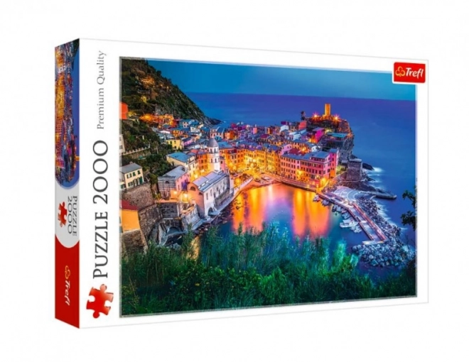 Puzzle 2000 Prvky Vernazza za soumraku