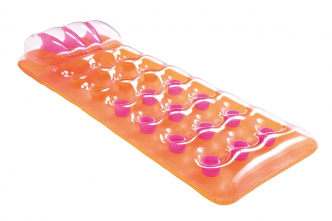 Bestway Neonová plážová matrace 188 x 71 cm + opravná sada – Oranžová