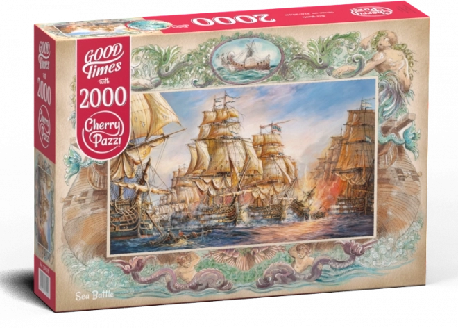 Puzzle Námořní Bitva 2000 Dílů CHERRY PAZZI