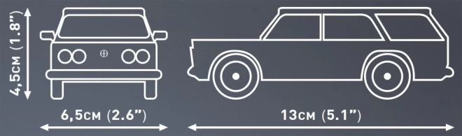 Kostky FSO 125p Kombi - stavebnice 90 dílků