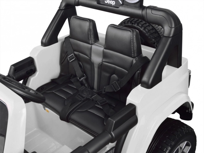 Dětské autíčko na akumulátor Jeep Wrangler Rubicon 4x4 – Bílá