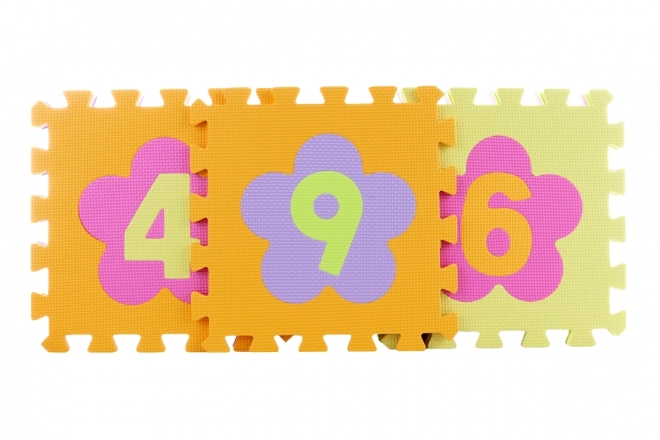 Pěnové puzzle 9 ks čísla