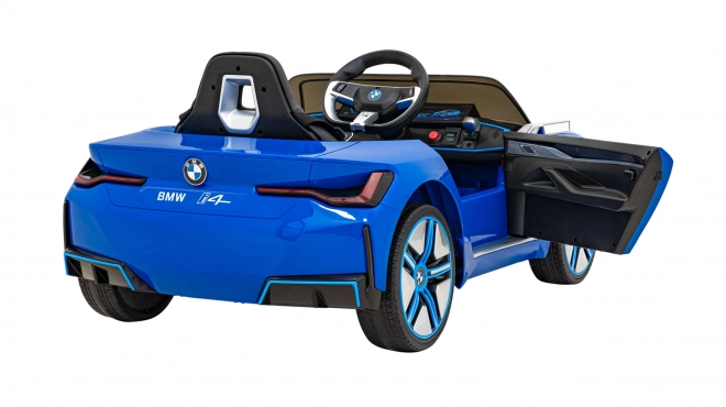 Dětské auto na baterii BMW i4 – Modré