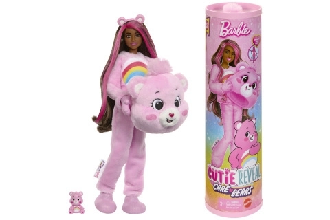 Brb cutie reveal barbie a starostliví medvídci - růžová