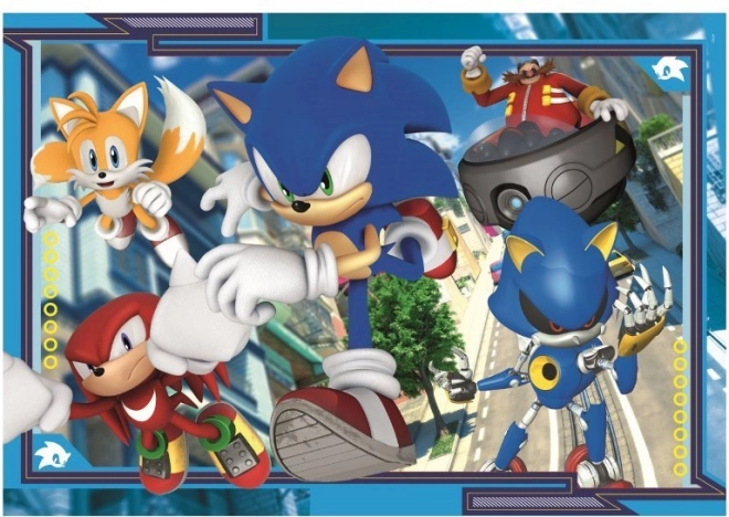 Clementoni Puzzle Ježek Sonic Připraveni 180 dílků