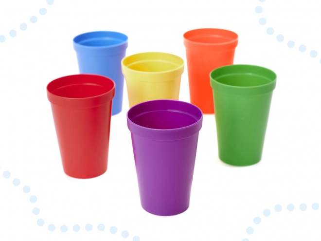 Kreativní barevné kameny Montessori set 65 ks