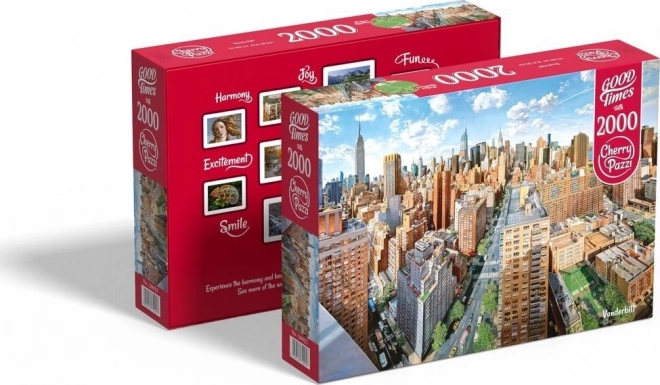 Puzzle Cherry Pazzi Dobré časy: New York 1000 dílků