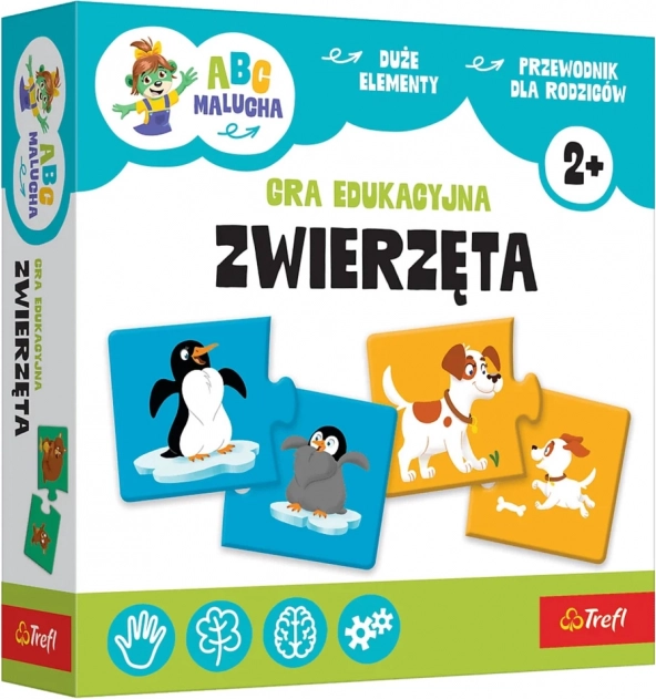 Hra – Zvířata ABC pro nejmenší Trefl