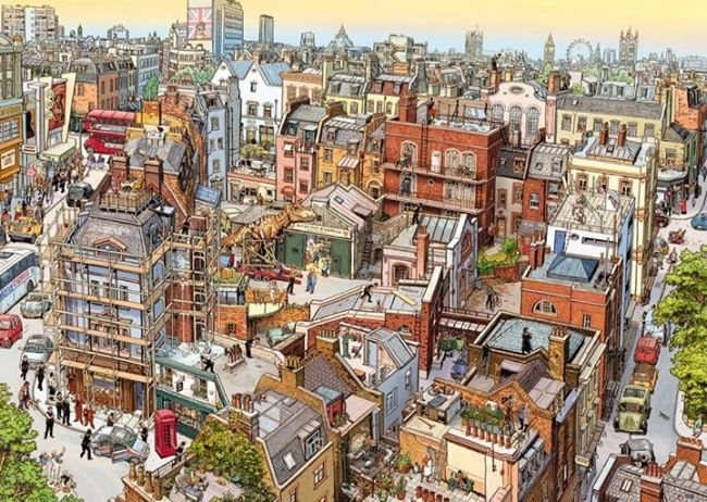 Puzzle Sherlock 2000 dílků od HEYE