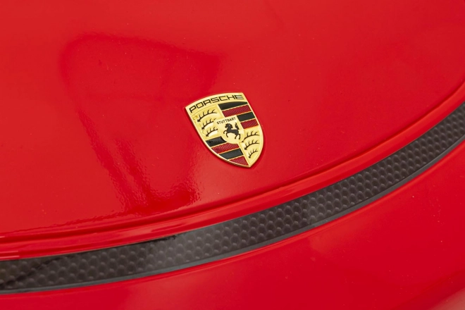 Dětský elektrický vůz Porsche 718 lakovaný – Červený