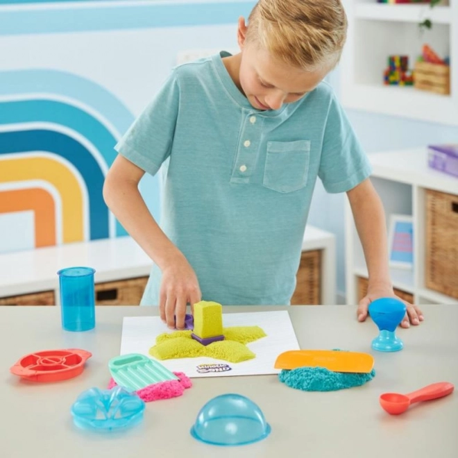 Kinetic sand ultimátní sada písku s nástroji
