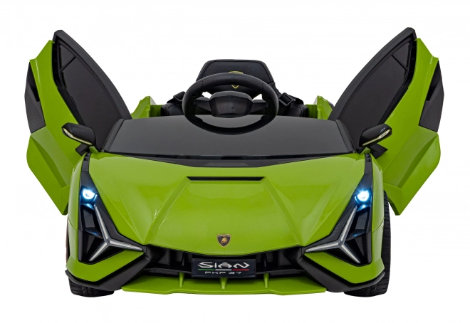Lamborghini SIAN dětské auto na baterii s ovladačem – Zelené