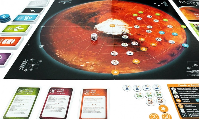 Strategická desková hra MARS 2049