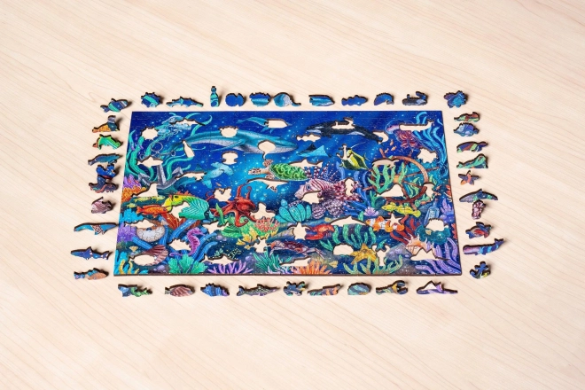 Dřevěné puzzle Podmořský svět 500 dílků