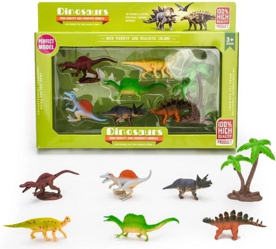 Sada figurek dinosaurů 7 ks 5 cm
