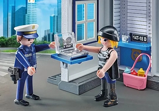 Akční hrdinové - Policejní místnost pro výslech