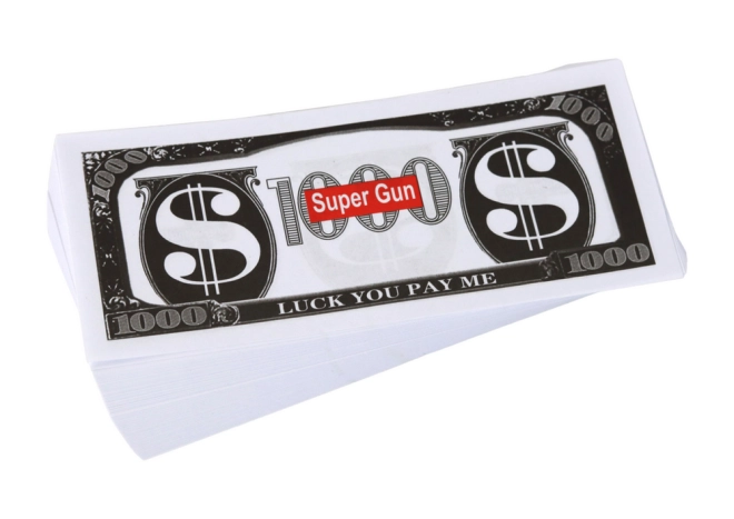 Včetně zábavných „fake money“