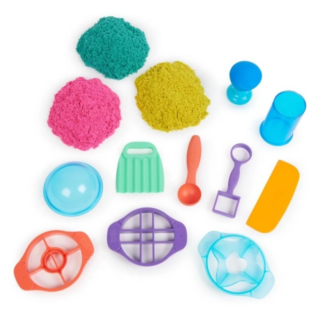 Kinetic sand ultimátní sada písku s nástroji