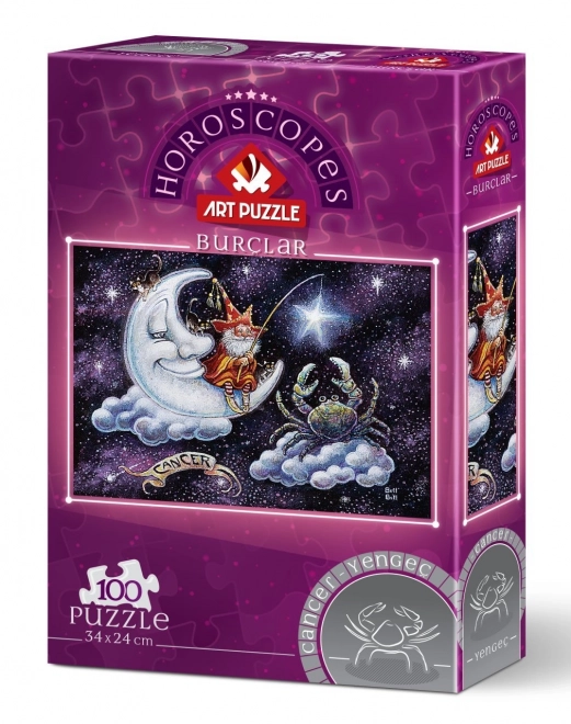 Puzzle Znamení zvěrokruhu Rak 100 dílků