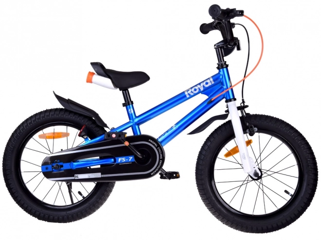 RoyalBaby Freestyle dětské kolo 16'' – Modrá