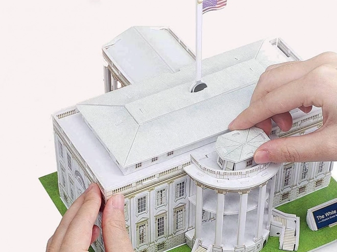 3D prostorové puzzle budovy BÍLÉHO DOMU ZA2529