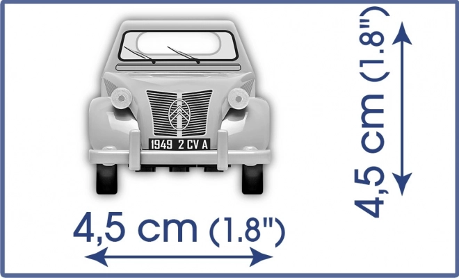 Stavebnice Citroën 2CV Typ A 1949