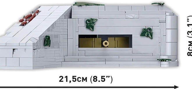 Bunkr Regelbau 667 z Kostiček COBI