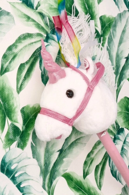 Jezdecký jednorožec na holi Rosa