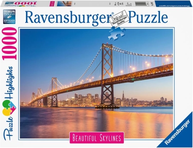 Puzzle San Francisco - 1000 dílků