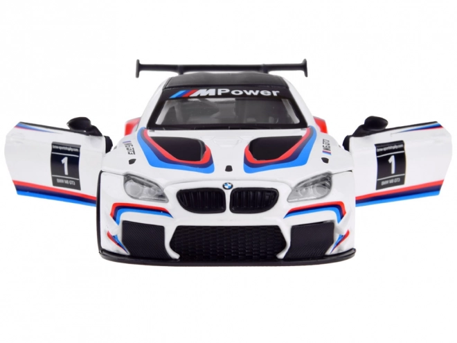 Kovový model sportovního auta BMW M6 GT3