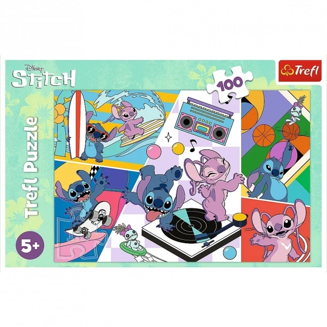 Puzzle 100 dílků Lilo a Stitch Disney Trefl