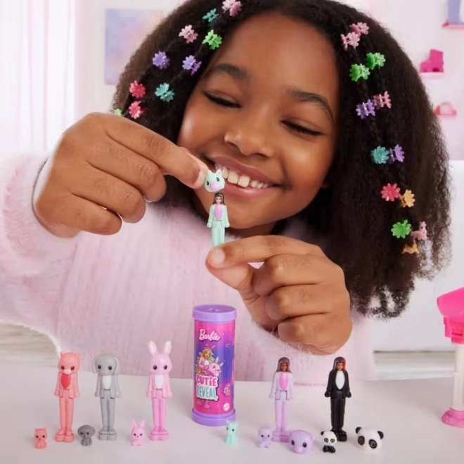 Barbie Mini Barbieland Cutie Reveal Panenka a Zvířátko