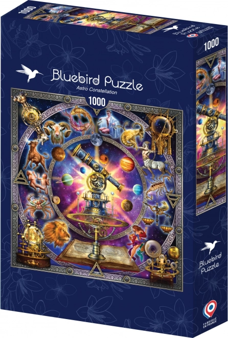 BLUEBIRD Čtvercové puzzle Souhvězdí 1000 dílků