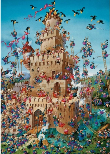 Heye puzzle Otevíračka sejfů Suzie 1000 dílků