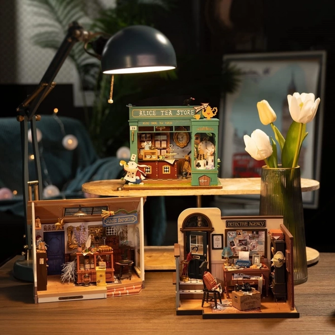 RoboTime miniatura domečku - Obchod s čajem