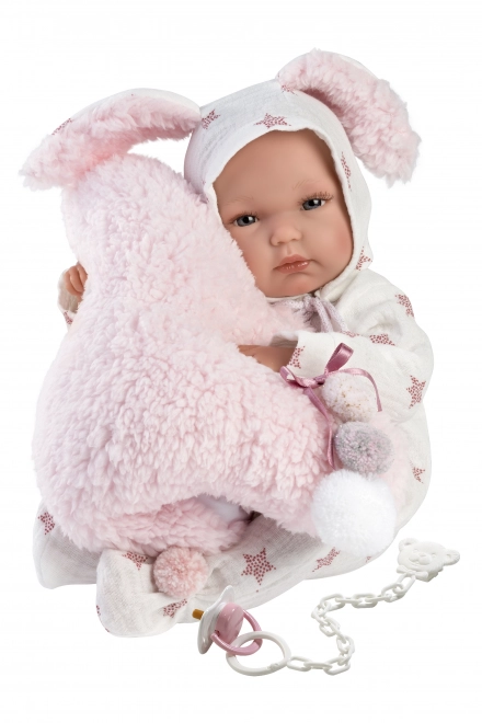 Llorens M635-86 obleček pro panenku miminko NEW BORN velikosti 35-36 cm