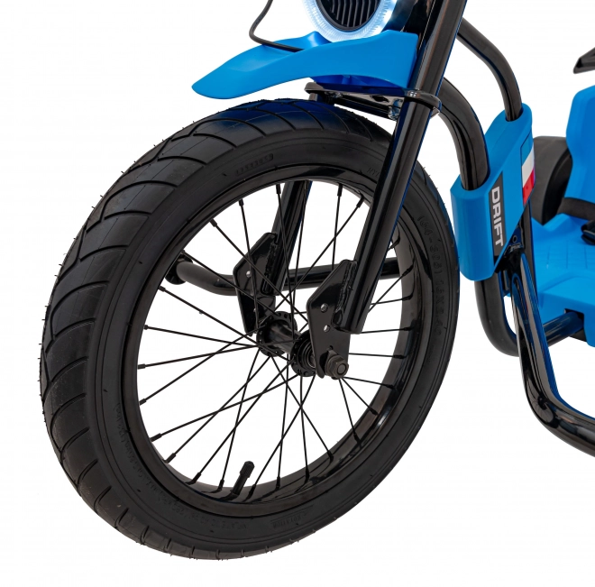 Dětská driftovací motorka modrá
