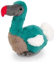 Plyšový pták Dodo 10x18 cm pro děti od narození