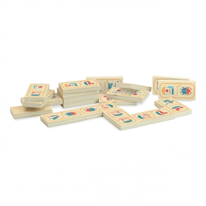 Vilac domino s hieroglyfy